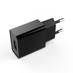 USB wall Charger 1 port 5V 2.4A 12W EU US black white