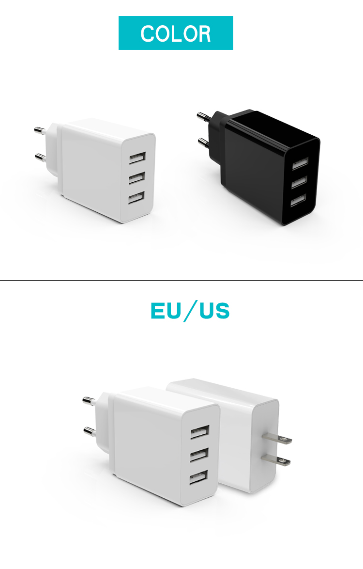 Mobile Fast Charger 3 ports 15.5w