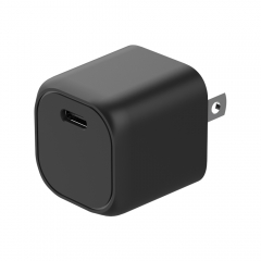 Single Port 30W USB Type-C GaN Wall Charger EU US KR UK Black White