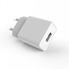 Zonsan Hot Selling Mobile Phone Charger Adapter USB Wall Charger 1 Port 5V 2.4A 12W US White