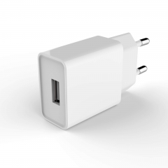 Zonsan Hot Selling Mobile Phone Charger Adapter USB Wall Charger 1 Port 5V 2.4A 12W US White