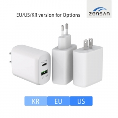 ZONSAN 25W USB C Dual USB Ports Fast Charging