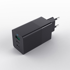 2023 OEM/ODM Newest ZONSAN GaN Technology 65W High Power Type-c PD Wall Travel Charger for Mobile Phone/Laptop/Tablet
