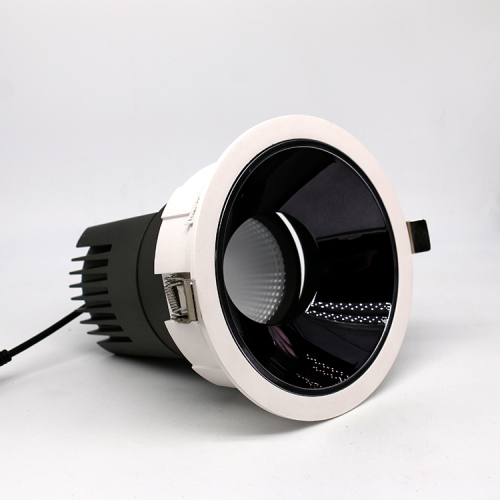 New Design Commercial LED Down Light Aluminum COB Dimmable LED Recessed Downlight