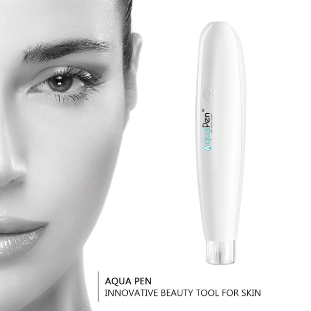 Aqua Pen Nano MicroNeedling Dermapen Hydra Derma Serum Delivery System with Flow Control Cartridge