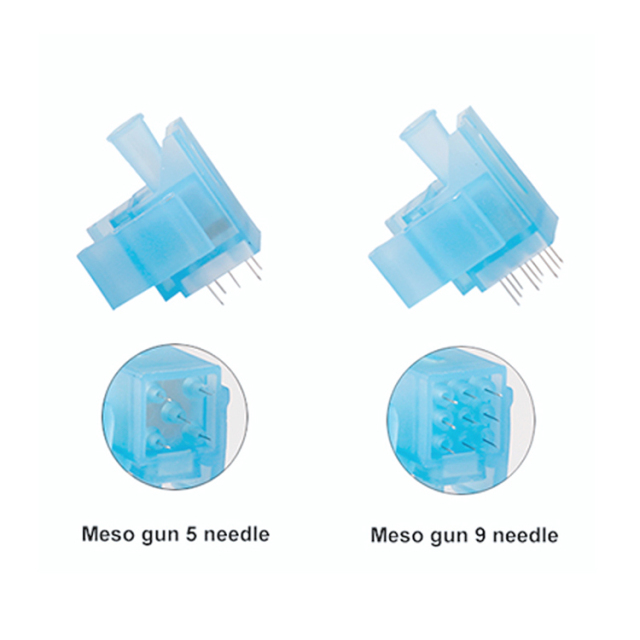 Multi Needles 9 / 5 Pins Water Vital Meso Injector Mesotherapy Gun Needle