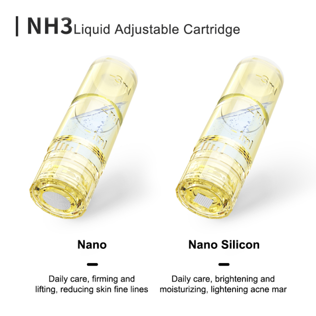 Automatic Aqua Nano Adjustable Liquid Output Cartridge Scar Acne Removal Serum Applicator Wrinkle Remove Meso Hyaluronic Acid Pen Hydra Pen Um8