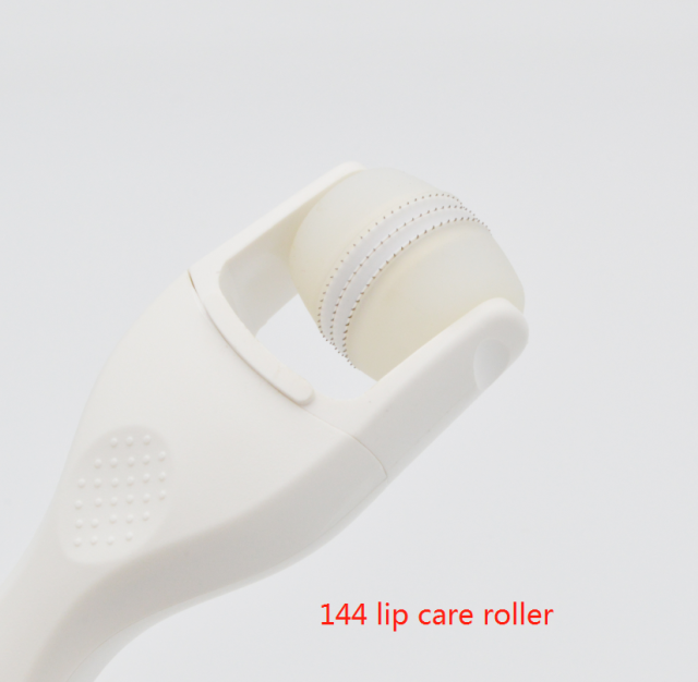 Microneedling Derma Roller System Soft Silicone 144/2000/600/180pin Kit Replaceable Head Derma Roller for Lip Body Face