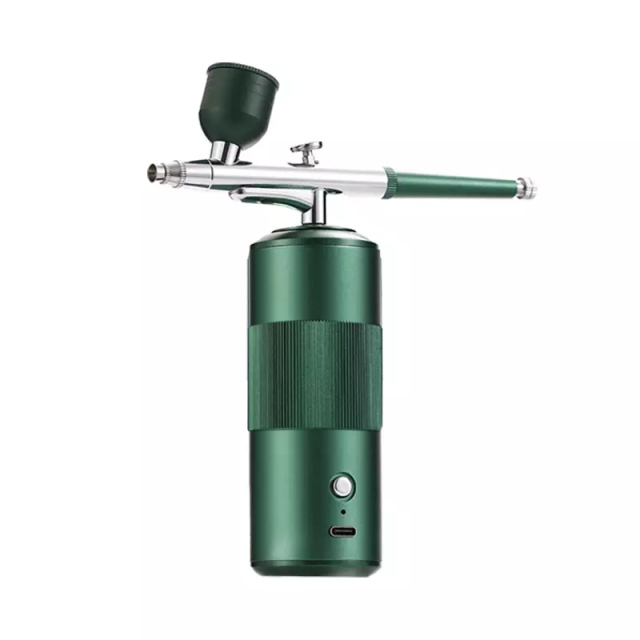 Mini Oxygen Injector Air Compressor Makeup Machine  Airbrush Kit