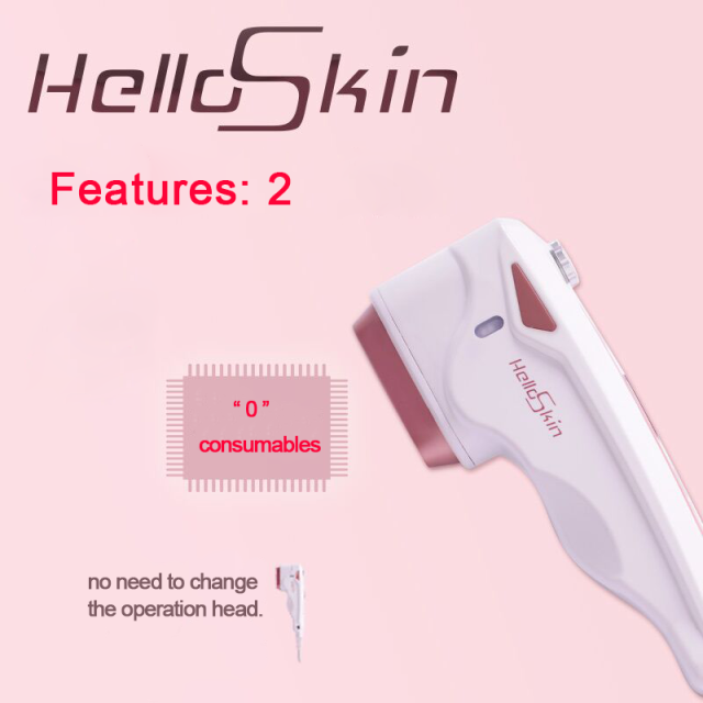Lift Wrinkle Treatment Skin Tighten Salon SPA Hello Skin Beauty Equipment Mini Hifu Machine