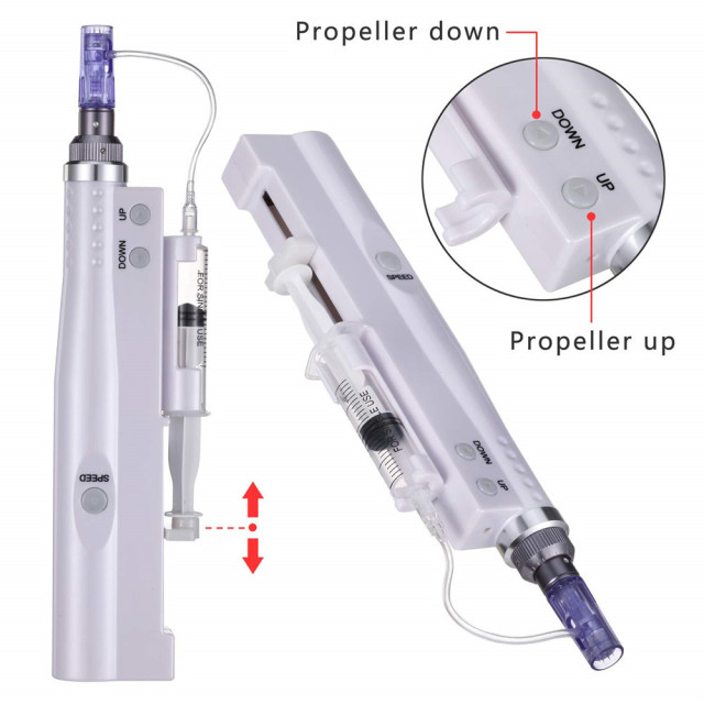 Dermal Filler Auto Microneedling Pen Needle Cartridge LED Dr. Pen Derma Pen