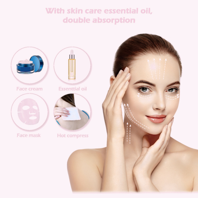 4 in 1 Facial Brush Massager Serum Mask Skin Care 540 Derma Roller Ice Roller Jade Roller Kit