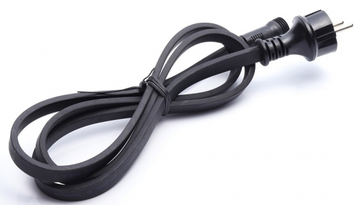 AU EU UK 1.5m length EXTENSION rubber cable power cord plug