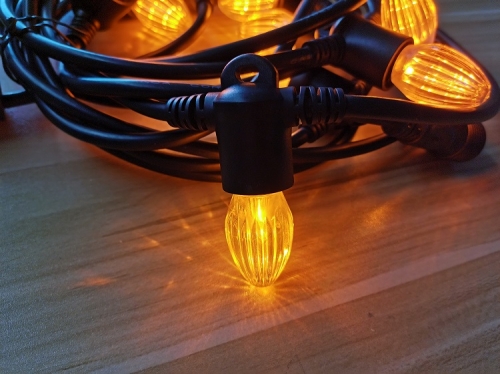 E14 Led amber color E14 14v 24v lamp bulb