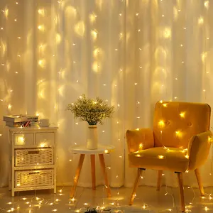 led decoration fairy light wedding curtain light waterproof for party holidays