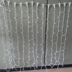 Holiday Outdoor indoor Net Light Garland Window Curtain Christmas Fairy Light Wedding Party courtyard Mesh String Light