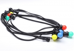 100M Festoon lights led string rubber cable belt outdoor string decorative lights