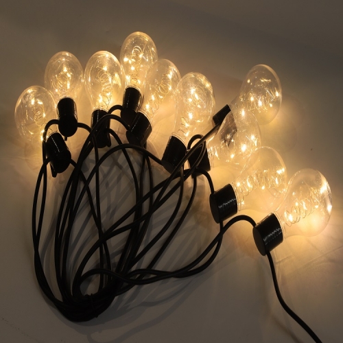 Low Voltage christmas decorations led light a19 a60 Socket A19 Copper Wire String Light Holiday lighting fairy lamp
