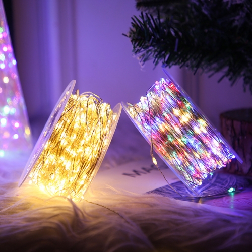 Newest Customized Designs Christmas decorations fairy lights warm white Copper Wire led light strings patio christmas lights