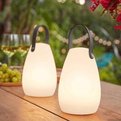 Outdoor Camping Lamp Portable Multicolour LED Rechargeable Table Lamp Waterproof Wireless Rechargeable Dimmable Table Lighting