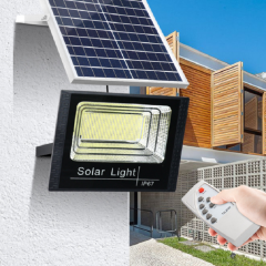 High Power solar Projection Light Super Bright Outdoor Courtyard Solar floodLight New Rural IP67 Waterproof Solar street Light