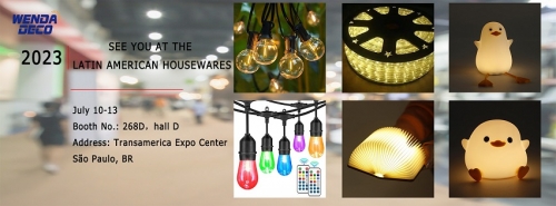 LATIN American Housewares Show Welcome to visit our Booth 268D hall D São Paulo July 10-13,2023