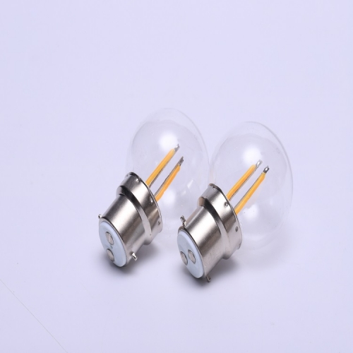 Hot sale led filament bulb G45 E27 B22 Lampholder plastic decorative filament light bulbs for outerdoor string light