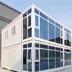 KEESSON Two-story Container Office Converted From 4 Containers