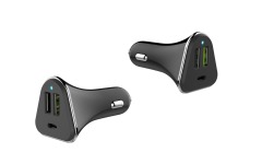 Car Charger with Triple USB Outputs