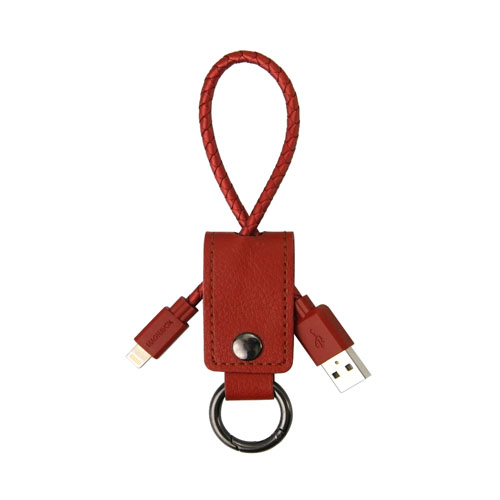 USB A to Lightning Keychain Cable