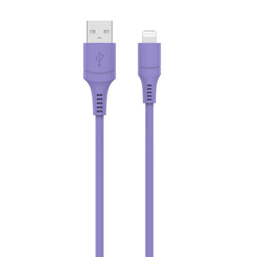 USB A to Lightning Silicone cable