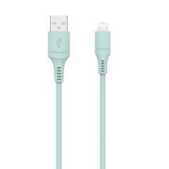 USB A to Lightning Silicone cable