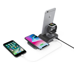 Wireless Charging Station for iPhone, Apple Watch and AirPods Pro