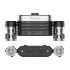 Rotatable Microphone with Lightning Connector- MFi Approved