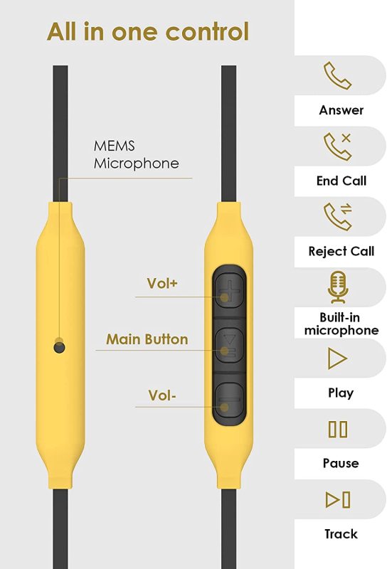 MFi Approved Lightning Earphone