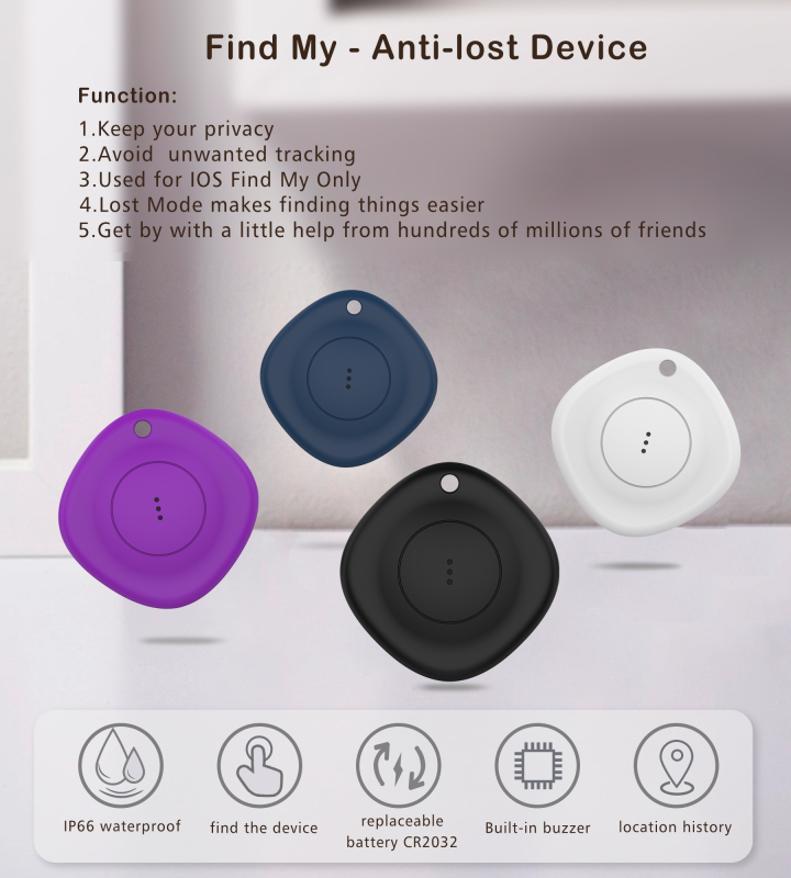 Findmy MyTag- Bluetooth Anti-lost Smart Finder Tracker Locator