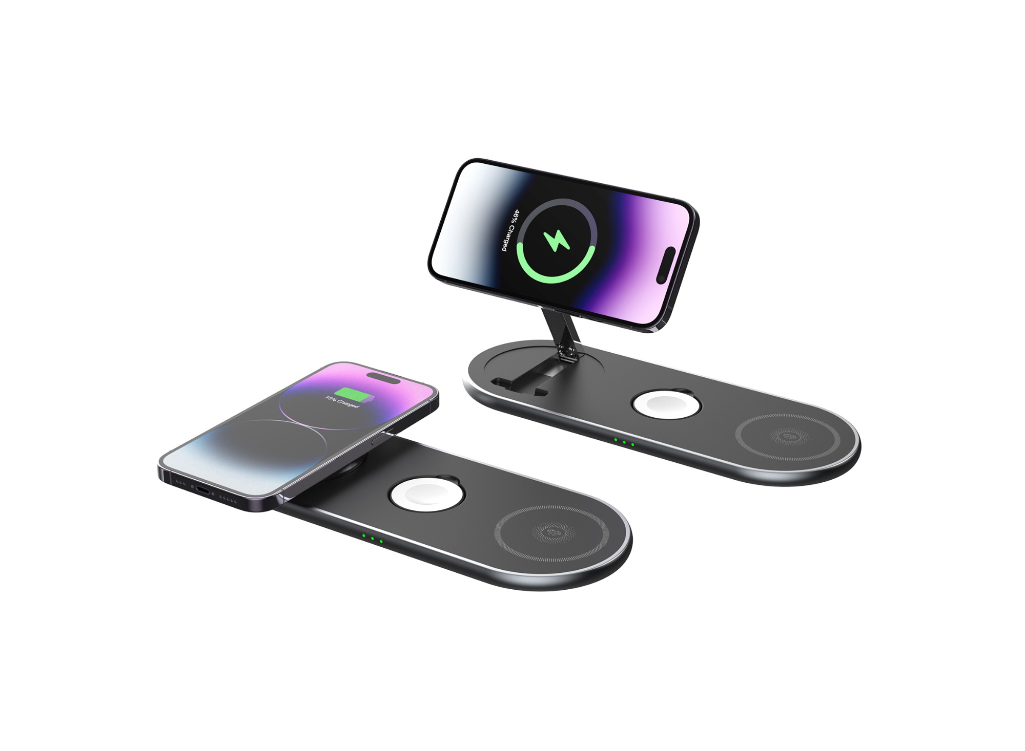 3-in-1 15W Magnetic Wireless Charger