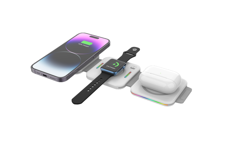 3 in 1 15W Foldable Wireless Charger
