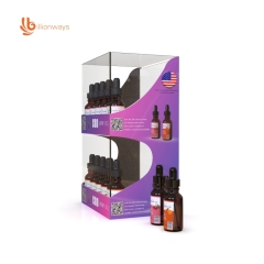 CBD Oil bottle display