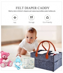 Felt Diaper Storage Basket