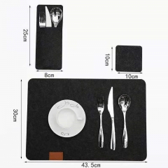 Войлочная подставка для столовых приборов