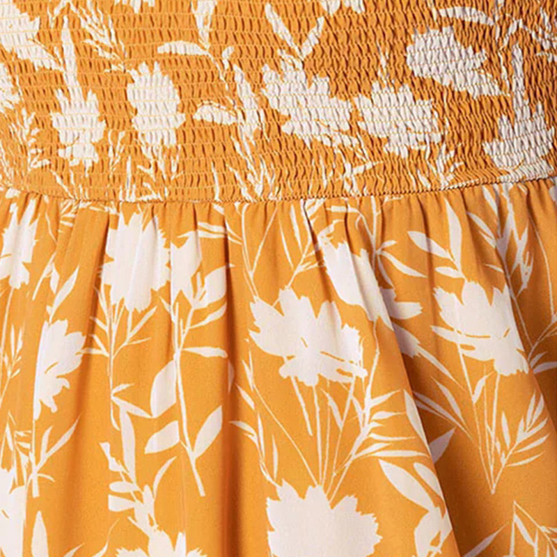 Womens floral print maxi dress