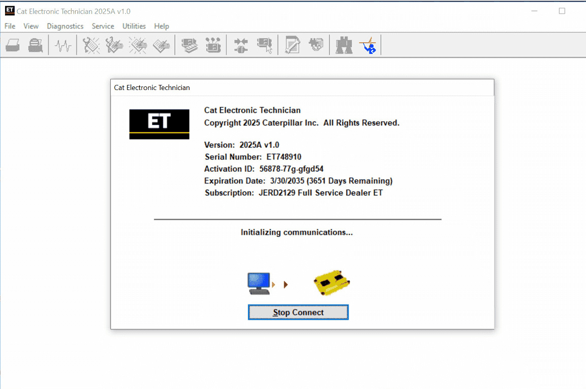 cat et 2025a software