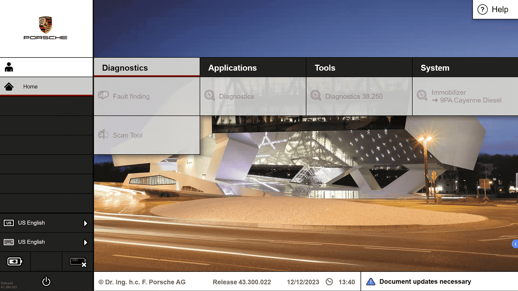 Porsche Tester III Software details
