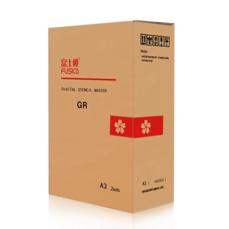 FUSICA Compatible RZ GR A3 Master Paper Roll for Risos Digital Duplicator
