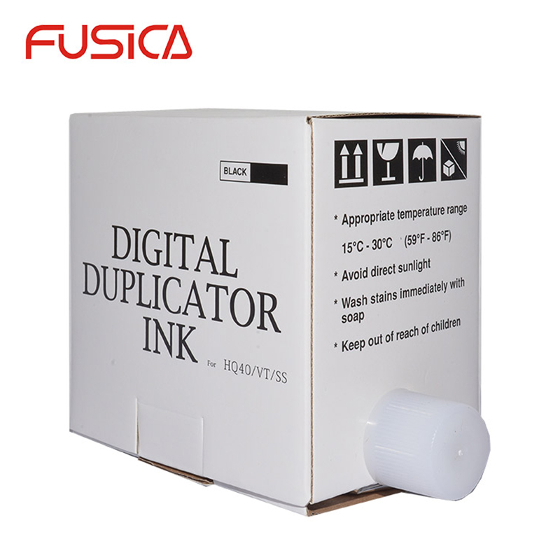 FUSICA Digital Duplicator Ink HQ40 T11 500ml for Ricoh Gestetner
