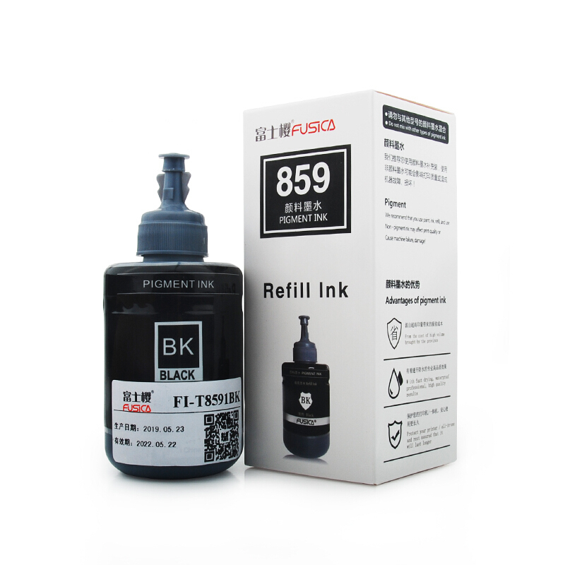 FUSICA premium quality refilling ink FI-T8591 for M105 M205 L605 L655 L1455