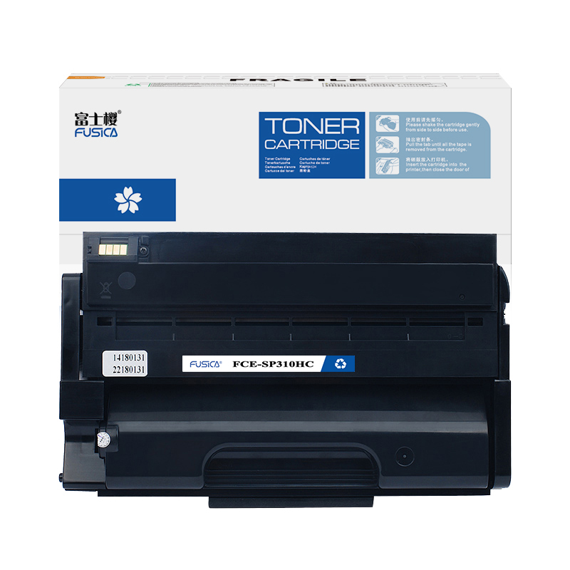 Fusica High Quality SP310/311HC black laser copier Toner Cartridge for Ricoh Ricoh SP310SFN/310DNW/ 312SFNW/310DN/310C/312DNW