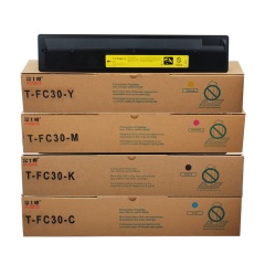 FUSICA Factory Wholesale New Compatible T-FC30C T-FC30 Toner Cartridge for TOSHIBA e-Studio 2051C 2050C 2551C 2550C