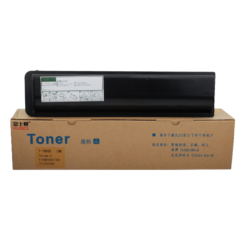 FUSICA T1810C Toner Cartridges 5k 10k 24k pages yield Premium quality toner kit compatible for e-STUDIO 181 182 211 212